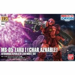 Canadian Gundam HG (The Origin) Char MS-05 Aznable's Zaku I (015)